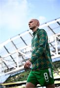 4 June 2024; Will Smallbone of Republic of Ireland before the international friendly match between Republic of Ireland and Hungary at Aviva Stadium in Dublin. Photo by Ramsey Cardy/Sportsfile