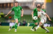 4 June 2024; Dara O'Shea of Republic of Ireland during the international friendly match between Republic of Ireland and Hungary at Aviva Stadium in Dublin. Photo by Ramsey Cardy/Sportsfile
