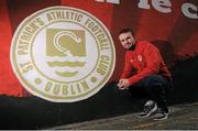 19 September 2013; St Patrick's Athletic's Conan Byrne after a press conference ahead of their Airtricity League Premier Division match against Dundalk on Friday. St Patrick's Athletic Press Conference, Richmond Park, Dublin. Picture credit: Pat Murphy / SPORTSFILE