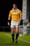 6 September 2013; Referee Kieran Barry. Under 20 Interprovincial, Leinster v Connacht, Donnybrook Stadium, Donnybrook, Dublin. Picture credit: Ray McManus / SPORTSFILE