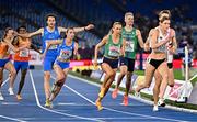 7 June 2024; Thomas Barr, right, passes the baton to Ireland teammate Sharlene Mawdsley in the Mixed 4x400m Relay final during day one of the 2024 European Athletics Championships at the Stadio Olimpico in Rome, Italy. Photo by Sam Barnes/Sportsfile