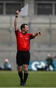 8 June 2024; Linesman Colum Cunning during the Joe McDonagh Cup final match between Laois and Offaly at Croke Park in Dublin. Photo by Seb Daly/Sportsfile