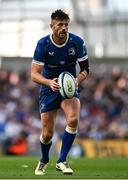 8 June 2024; Ross Byrne of Leinster during the United Rugby Championship quarter-final match between Leinster and Ulster at the Aviva Stadium in Dublin. Photo by Harry Murphy/Sportsfile
