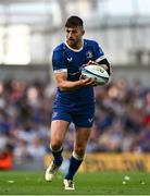 8 June 2024; Ross Byrne of Leinster during the United Rugby Championship quarter-final match between Leinster and Ulster at the Aviva Stadium in Dublin. Photo by Harry Murphy/Sportsfile