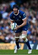 8 June 2024; Ryan Baird of Leinster during the United Rugby Championship quarter-final match between Leinster and Ulster at the Aviva Stadium in Dublin. Photo by Harry Murphy/Sportsfile