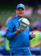 8 June 2024; Leinster senior coach Jacques Nienaber before the United Rugby Championship quarter-final match between Leinster and Ulster at Aviva Stadium in Dublin. Photo by Ramsey Cardy/Sportsfile