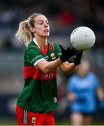 9 June 2024; Lisa Cafferky of Mayo during the TG4 All-Ireland Ladies Football Senior Championship Round 1 match between Dublin and Mayo at Parnell Park in Dublin. Photo by Seb Daly/Sportsfile