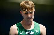 10 June 2024; Nick Griggs of Ireland reacts after competing in the men's 1500m heats during day four of the 2024 European Athletics Championships at the Stadio Olimpico in Rome, Italy. Photo by Sam Barnes/Sportsfile