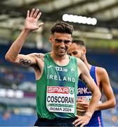 10 June 2024; Andrew Coscoran of Ireland after finishing fifth in his men's 1500m heat during day four of the 2024 European Athletics Championships at the Stadio Olimpico in Rome, Italy. Photo by Sam Barnes/Sportsfile