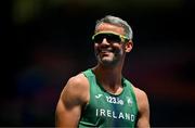 10 June 2024; Thomas Barr of Ireland before competing in the men's 400m hurdles semi-final during day four of the 2024 European Athletics Championships at the Stadio Olimpico in Rome, Italy. Photo by Sam Barnes/Sportsfile