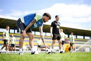 10 June 2024; Troy Parrott during a Republic of Ireland training session at Estádio de São Miguel in Gondomar, Portugal. Photo by Stephen McCarthy/Sportsfile
