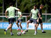 10 June 2024; Troy Parrott during a Republic of Ireland training session at Estádio de São Miguel in Gondomar, Portugal. Photo by Stephen McCarthy/Sportsfile