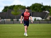11 June 2024; Calvin Nash during Munster rugby squad training at University of Limerick in Limerick. Photo by Piaras Ó Mídheach/Sportsfile