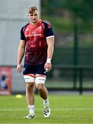 11 June 2024; Gavin Coombes during Munster rugby squad training at University of Limerick in Limerick. Photo by Piaras Ó Mídheach/Sportsfile