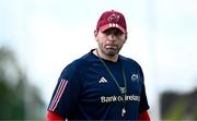 11 June 2024; Defence coach Denis Leamy during Munster rugby squad training at University of Limerick in Limerick. Photo by Piaras Ó Mídheach/Sportsfile