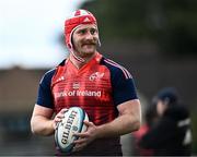 11 June 2024; Oli Jager during Munster rugby squad training at University of Limerick in Limerick. Photo by Piaras Ó Mídheach/Sportsfile