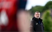11 June 2024; Head coach Graham Rowntree during Munster rugby squad training at University of Limerick in Limerick. Photo by Piaras Ó Mídheach/Sportsfile