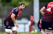 11 June 2024; Tadhg Beirne during Munster rugby squad training at University of Limerick in Limerick. Photo by Piaras Ó Mídheach/Sportsfile