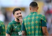 11 June 2024; Mikey Johnston of Republic of Ireland before the international friendly match between Portugal and Republic of Ireland at Estádio Municipal de Aveiro in Aveiro, Portugal. Photo by Stephen McCarthy/Sportsfile