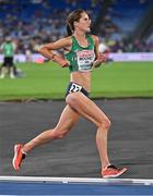 11 June 2024; Laura Mooney of Ireland competes in the women's 10,000m final during day five of the 2024 European Athletics Championships at the Stadio Olimpico in Rome, Italy. Photo by Sam Barnes/Sportsfile