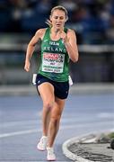 11 June 2024; Anika Thompson of Ireland competes in the women's 10,000m final during day five of the 2024 European Athletics Championships at the Stadio Olimpico in Rome, Italy. Photo by Sam Barnes/Sportsfile
