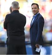 11 June 2024; FAI director of football Marc Canham before the international friendly match between Portugal and Republic of Ireland at Estádio Municipal de Aveiro in Aveiro, Portugal. Photo by Stephen McCarthy/Sportsfile