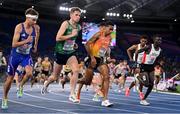 12 June 2024; Barry Keane of Ireland, second from left, competes in the men's 10,000m final during day six of the 2024 European Athletics Championships at the Stadio Olimpico in Rome, Italy. Photo by Sam Barnes/Sportsfile