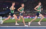 12 June 2024; Peter Lynch, front, Brian Fay, centre, and Barry Keane of Ireland compete in the men's 10,000m final during day six of the 2024 European Athletics Championships at the Stadio Olimpico in Rome, Italy. Photo by Sam Barnes/Sportsfile