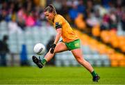 9 June 2024; Niamh McLaughlin of Donegal during the TG4 All-Ireland Ladies Football Senior Championship Round 1 match between Donegal and Kerry at MacCumhaill Park in Ballybofey, Donegal. Photo by Ben McShane/Sportsfile