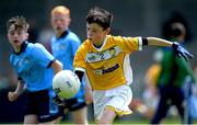 14 June 2024; Ronan McKenna of Antrim during the friendship games between Dublin Cumann na mBunscol and Antrim Cumann na mBunscol at Parnell Park in Dublin. Photo by Shauna Clinton/Sportsfile