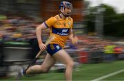9 June 2024; David Fitzgerald of Clare runs onto the pitch before the Munster GAA Hurling Senior Championship final match between Clare and Limerick at FBD Semple Stadium in Thurles, Tipperary. Photo by Brendan Moran/Sportsfile