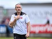 15 June 2024; Tyrone joint-manager Brian Dooher before the GAA Football All-Ireland Senior Championship Round 3 match between Cork and Tyrone at Glenisk O'Connor Park in Tullamore, Offaly. Photo by Piaras Ó Mídheach/Sportsfile