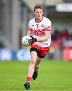 15 June 2024; Brendan Rogers of Derry during the GAA Football All-Ireland Senior Championship Round 3 match between Derry and Westmeath at Páirc Esler in Newry, Down. Photo by Sam Barnes/Sportsfile