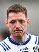 22 June 2024; Conor McManus of Monaghan leaves the pitch after his side's defeat in the GAA Football All-Ireland Senior Championship preliminary quarter-final match between Galway and Monaghan at Pearse Stadium in Galway. Photo by Piaras Ó Mídheach/Sportsfile