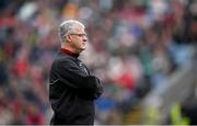 22 June 2024; Mayo manager Kevin McStay before the GAA Football All-Ireland Senior Championship preliminary quarter-final match between Mayo and Derry at Hastings Insurance MacHale Park in Castlebar, Mayo. Photo by Seb Daly/Sportsfile