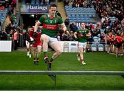 22 June 2024; Stephen Coen of Mayo the GAA Football All-Ireland Senior Championship preliminary quarter-final match between Mayo and Derry at Hastings Insurance MacHale Park in Castlebar, Mayo. Photo by Seb Daly/Sportsfile