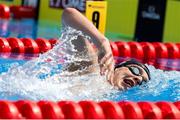 23 June 2024; Cormac Rynn of Ireland competes in the Men's 400m Freestyle heats during day seven of the 2024 European Aquatics Championships at Belgrade, Serbia. Photo by Nikola Krstic/Sportsfile