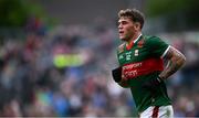 22 June 2024; Jordan Flynn of Mayo during the GAA Football All-Ireland Senior Championship preliminary quarter-final match between Mayo and Derry at Hastings Insurance MacHale Park in Castlebar, Mayo. Photo by Seb Daly/Sportsfile