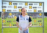 23 June 2024; Emma Murray of Waterford with the Player of the Match award after the TG4 All-Ireland Ladies Football Senior Championship Round 3 match between Waterford and Donegal at Walsh Park in Waterford. Photo by Seb Daly/Sportsfile