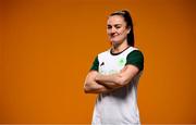 26 June 2024; Kellie Harrington during the Team Ireland Paris 2024 boxing team announcement at the Sport Ireland Institute in Dublin. Photo by Ramsey Cardy/Sportsfile