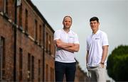 25 June 2024; Diarmuid Connolly, right, and Michael Murphy teamed up with BoyleSports to preview this weekend’s action at the Croke Park Hotel in Dublin. Get paid out early with BoyleSports if your team goes 7 points ahead, even if they draw or lose!. Photo by Stephen McCarthy/Sportsfile