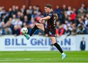 28 June 2024; Cian Byrne of Bohemians during the SSE Airtricity Men's Premier Division match between St Patrick's Athletic and Bohemians at Richmond Park in Dublin. Photo by Tyler Miller/Sportsfile