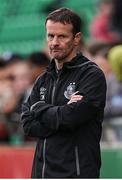 29 June 2024; Shamrock Rovers manager Collie O'Neill during the SSE Airtricity Women's Premier Division match between Shamrock Rovers and Athlone Town at Tallaght Stadium in Dublin. Photo by Thomas Flinkow/Sportsfile