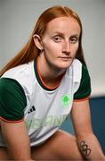 4 July 2024; Swimmer Danielle Hill during the Team Ireland Paris 2024 team announcement for Aquatics at the National Aquatic Centre on the Sport Ireland Campus in Dublin. Photo by Seb Daly/Sportsfile