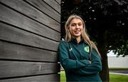 1 July 2024; Jess Fitzgerald during a Republic of Ireland women's U19 media day at FAI Headquarters in Abbotstown, Dublin. Photo by Harry Murphy/Sportsfile