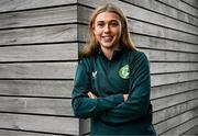 1 July 2024; Jess Fitzgerald during a Republic of Ireland women's U19 media day at FAI Headquarters in Abbotstown, Dublin. Photo by Harry Murphy/Sportsfile