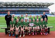 1 July 2024; Team Charlestown, Mayo, pictured at the 2024 LGFA Go Games Activity Day at Croke Park in Dublin. Photo by Shauna Clinton/Sportsfile