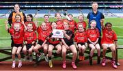 1 July 2024; Team Ballyhaunis, Mayo, pictured at the 2024 LGFA Go Games Activity Day at Croke Park in Dublin. Photo by Shauna Clinton/Sportsfile