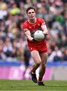 30 June 2024; Eoin McEvoy of Derry during the GAA Football All-Ireland Senior Championship quarter-final match between Kerry and Derry at Croke Park in Dublin. Photo by Ben McShane/Sportsfile