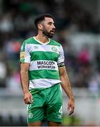 4 July 2024; Roberto Lopes of Shamrock Rovers during the SSE Airtricity Men's Premier Division match between Shamrock Rovers and Dundalk at Tallaght Stadium in Dublin. Photo by Seb Daly/Sportsfile